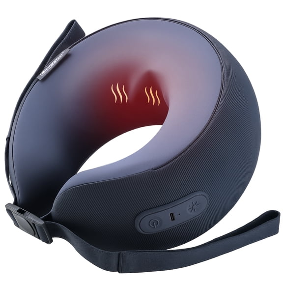 Neck Massager for Deep Tissue,Shiatsu Neck Massager with Heat,Rechargeable 3D Kneading for Home Office Car Travel,Gifts for Women Men