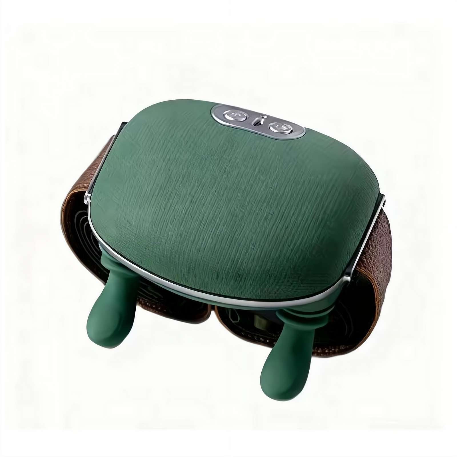 Neck Massager with Hands, Bionic Back and Shoulder Massager with Heat, Portable Electric Heated Shiatsu Massager with Simulated Hand Design for Neck