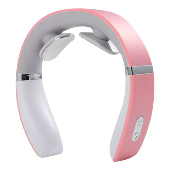 Neck Massager with Heat and Shiatsu 10 Modes Portable Adjustable Intensity Ergonomic Design for Home Travel Relaxation