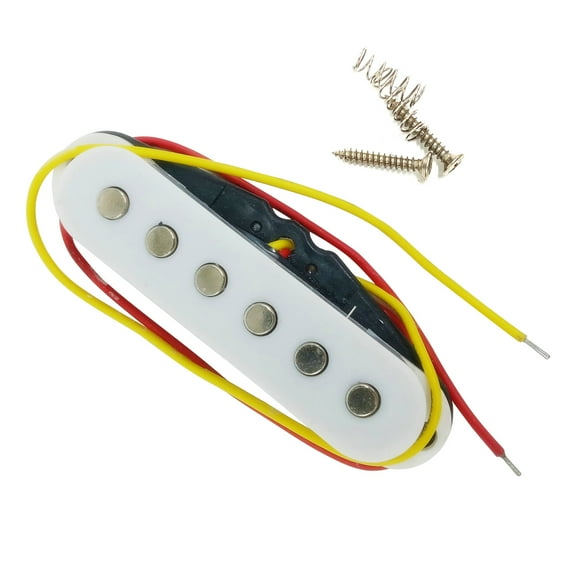 Neck/Middle/Bridge Pickups Humbuckers for ST SQ 6 String Electric Guitar Replacement Tools with Spring Screws Kit