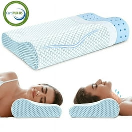Bedsure Premium Cervical Memory Foam Pillow Ergonomic Odorless Pillow for Neck Pain Relief Side Back Sleepers Walmart