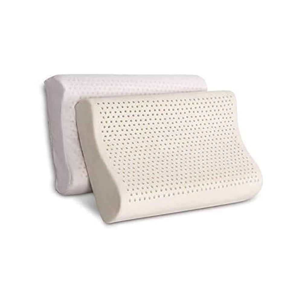 Neck Pillow, Contour Pillow with LowLoft for Pain Relief Sleeping