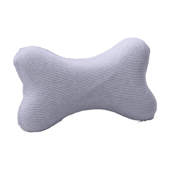 Neck Pillow Dog Bone Shaped Slow Springback Sleeping Pillows Soft and Breathable Cervical Support Pillow for Home Office Driving Travel