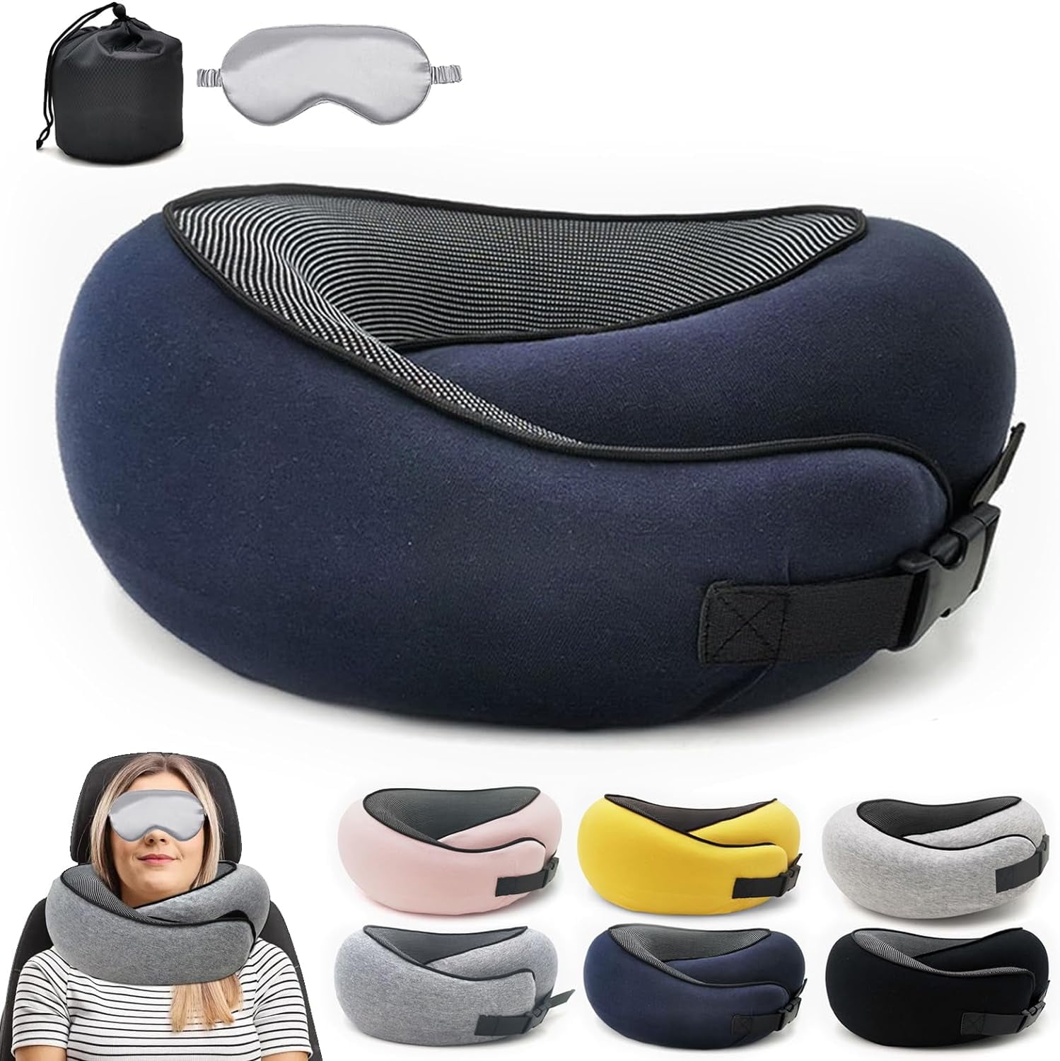 Neck pillow for sleeping upright 2025
