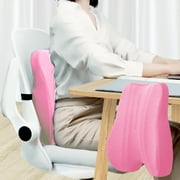 Neck Pillow Office Chair Lumbar Cushion Sedentary Memory Foam Lumbar Cushion Backrest Chair Sub Lumbar Cushion Lumbar Pillow Backrest Pillow Ergonomic Pillow