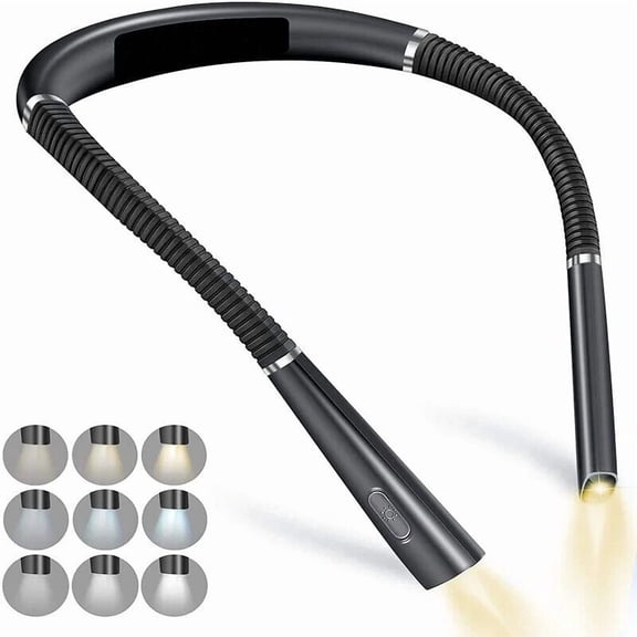 Neck Reading Lamp Neck Lamp USB Rechargeable Book Lighting