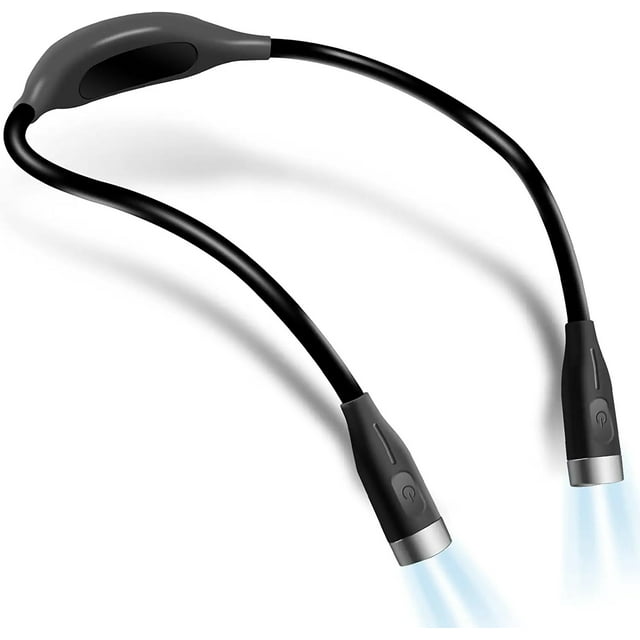 Neck Reading Light, Book Light for Reading in Bed, Neck Reading Light Slim with 3 Modes USB