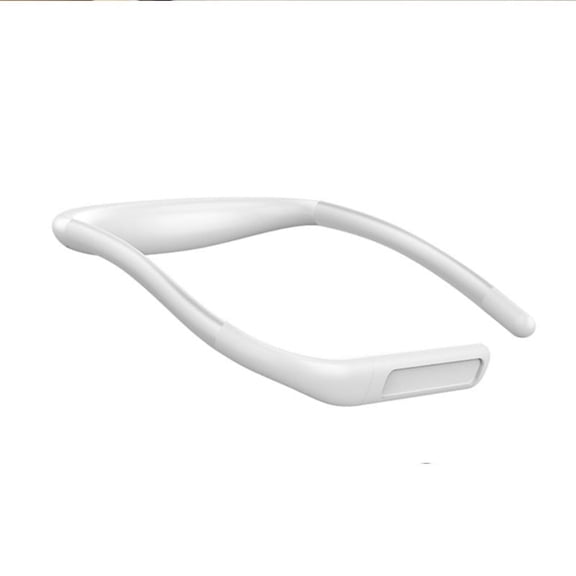Neck Reading Light, Tri-color Light Source, Stepless Dimming, 1800mAh Large Capacity Battery,White