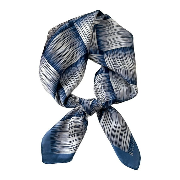 Neck Scarves Silk Scarves Printed Silk Scarf for Lightweight Neck Wrap Shawl for Daily Wear and Style