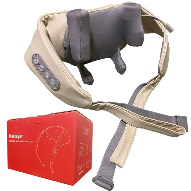 Neck and Shoulder Heat OIF8 Massage,Cordless Deep Tissue 6D Kneading