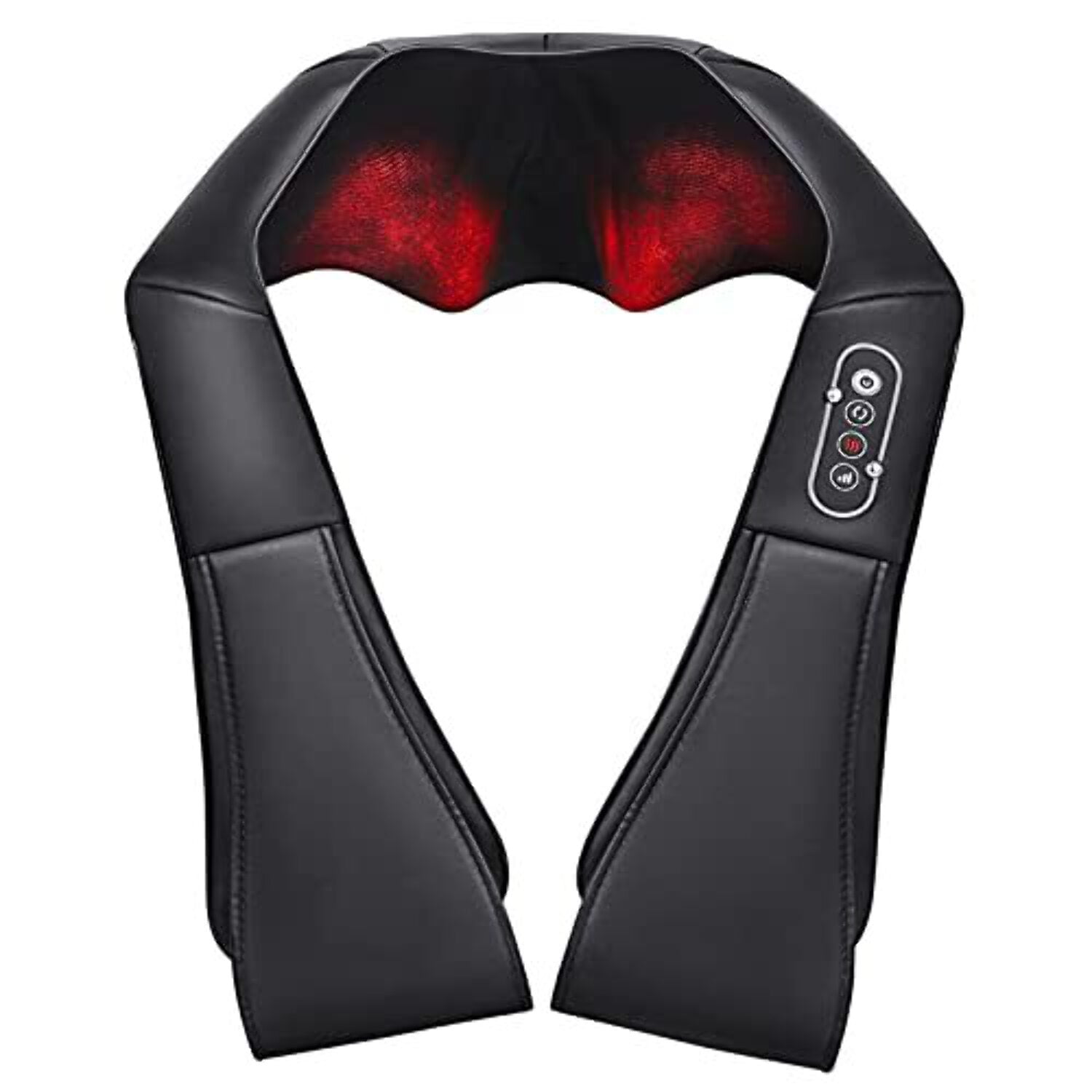 Neck Shoulder Massage with Soothing Heat, Electric Shiatsu Back Massager