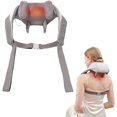 Neck and Shoulder Massager with Heat, Electric Deep Tissue 4D Kneading