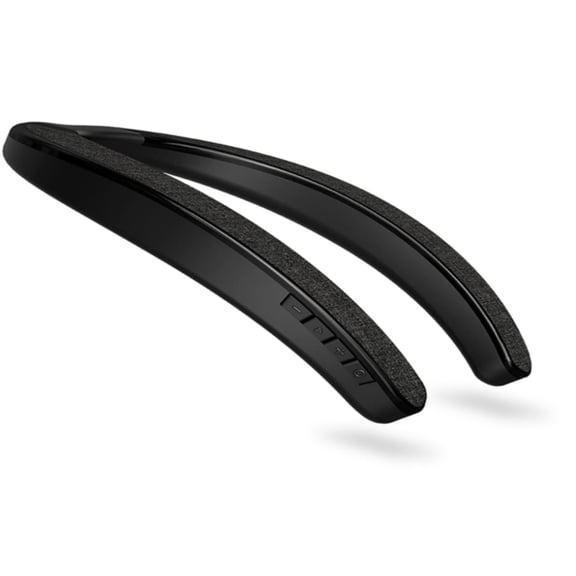 Neck Speaker, Bluetooth 5.3 Built-in mic, Wearable Neckband Speakers 3D Stereo Surround Sound (Black)