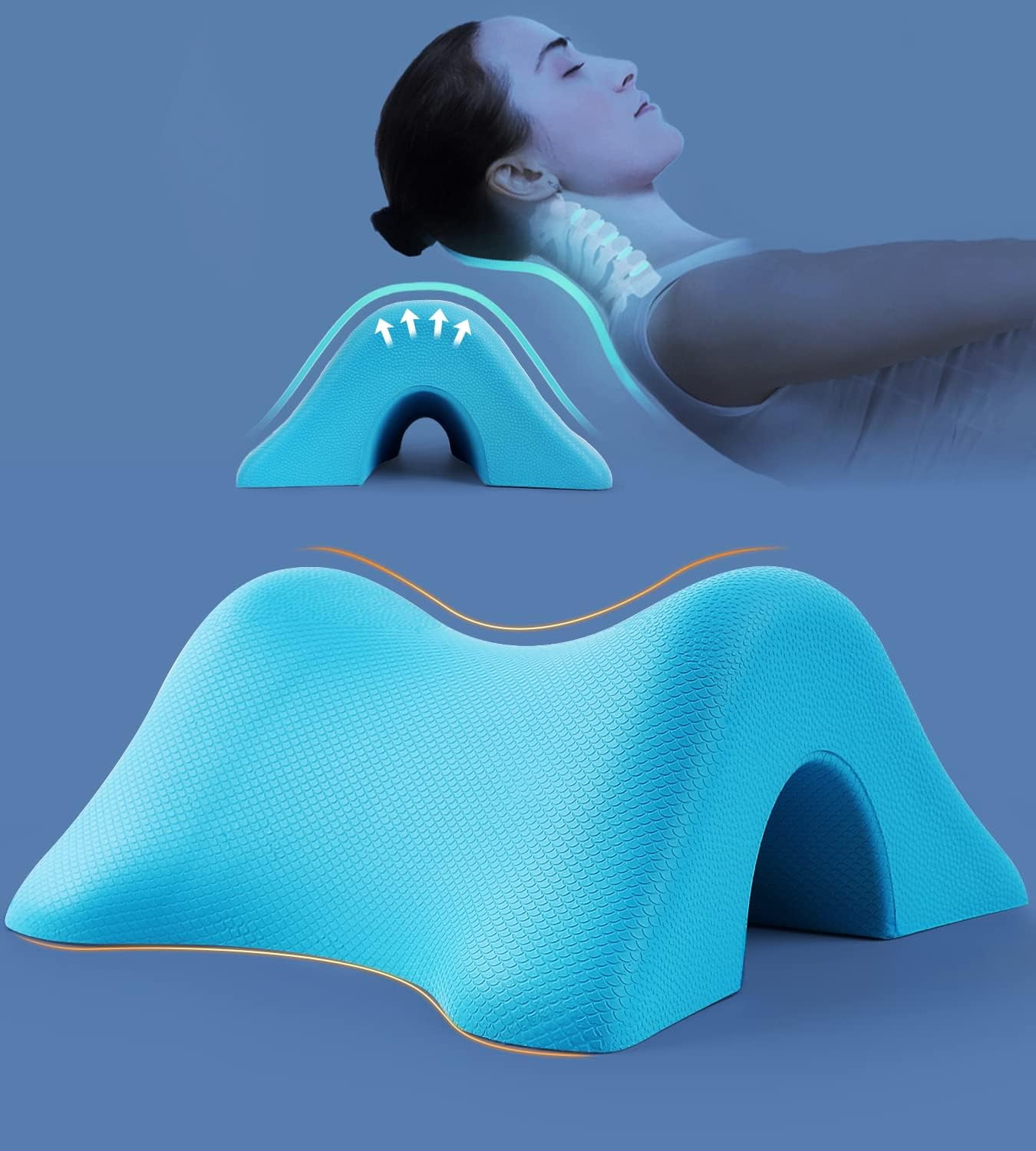 Neck Stretcher for Pain Relief, Cervical Traction Device for TMJ Pain