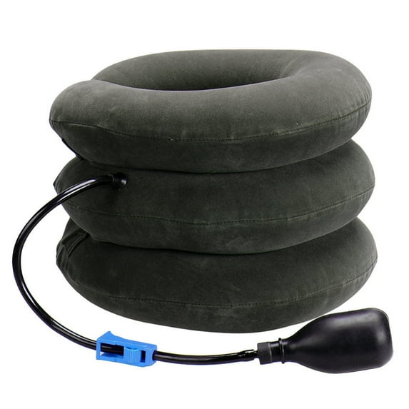 Neck Stretcher Traction Support, Air Inflatable Pillow Cervical Neck Traction For Easing Muscle Pain