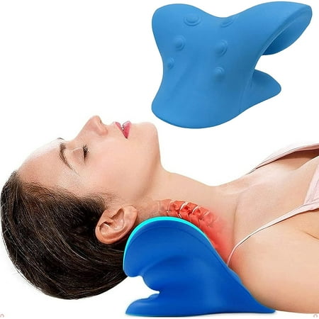 Neck Stretcher for TMJ Pain Relief, Cervical Spine Alignment, Headache Relief - Safe and Comfortable