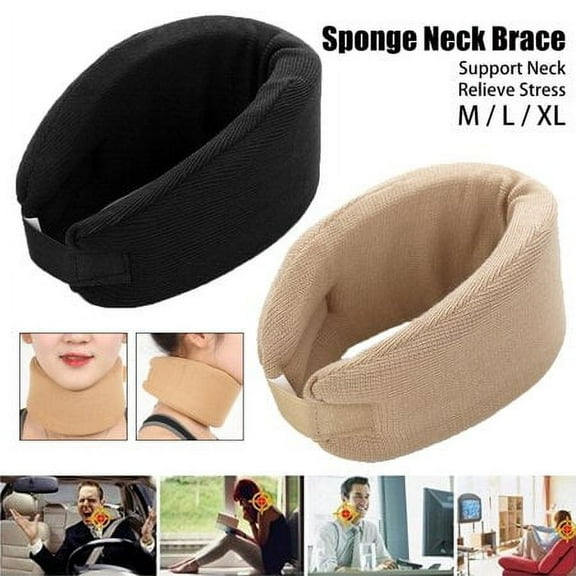 Neck Support Brace Strap Adjustable Cervical Collar Neck Pain Relief Self Heating Neck Wrap Neck Brace for Physical Therapy, Arthritis,Headaches