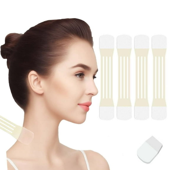 Neck Tape Neck Tape Lifting Invisible Instant Necks and Face Lift Strip Patch for Neck, Face, Jaw