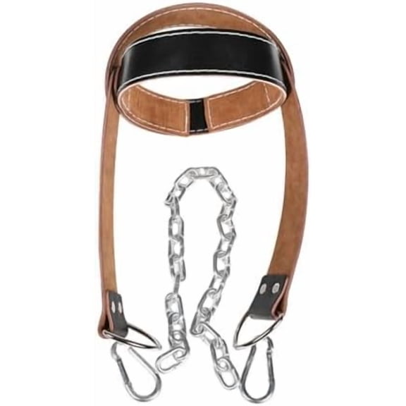 Neck Trainer - Sport Head Harness with Padded Neck Support for Weight Lifting & Sports