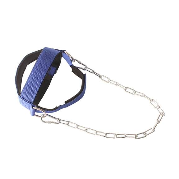 Neck Trainer with Adjustable Chin and Head Strap For Weight Lifting Neck Harness Lifting Training Head Harness Exerciser