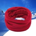 thumbnail image 1 of Neck Warmer, Duoif Winter Scarf for Women Children Boy Girl Scarf Thickened Wool Collar Scarves Neck Scarf Cotton Scarf for Women Red, 1 of 4