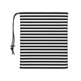 thumbnail image 1 of Neck Warmer Gaiter For Men Women Black White Mosaic Vertical Stripes Winter Windproof Face Mask For Skiing Hiking Cycling, 1 of 7