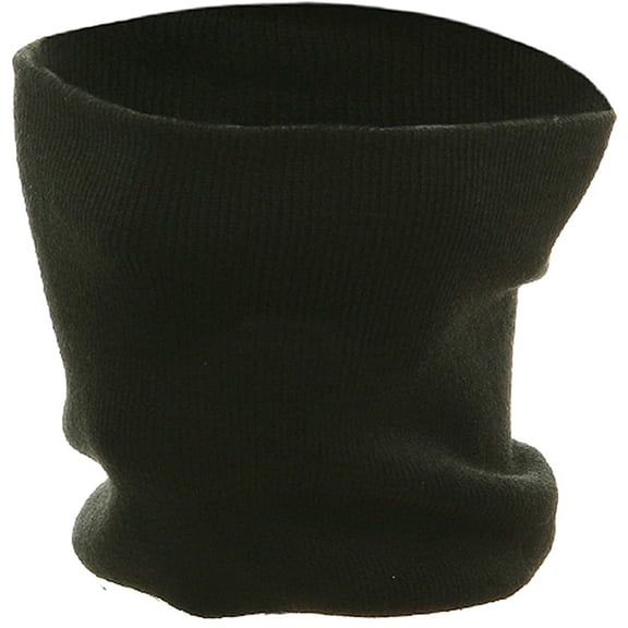 Neck Warmer - Knit Black W11S28C