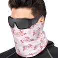 thumbnail image 1 of Neck Warmer Scarf, Baby Salamander Soft Headband Hair Sock Head Wrap Headwear Face Mask Neck Gaiter, Magic Scarf Bandana Cold Weather Scarf for Men Women, 1 of 7