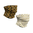 thumbnail image 1 of Neck Warmers Set of 2, Unisex, Summer Themed Pattern of Sunflowers, Yellow Brown Green, by Ambesonne, 1 of 3