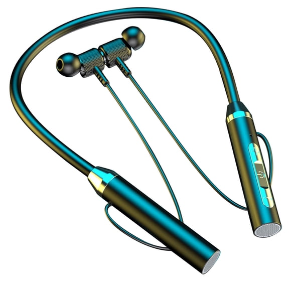 Neck Wireless Bluetooth Headphones Multi-Function Sports Earbuds In-Ear 5.0 Unisex Maximum Comfort, Bluetooth Headset