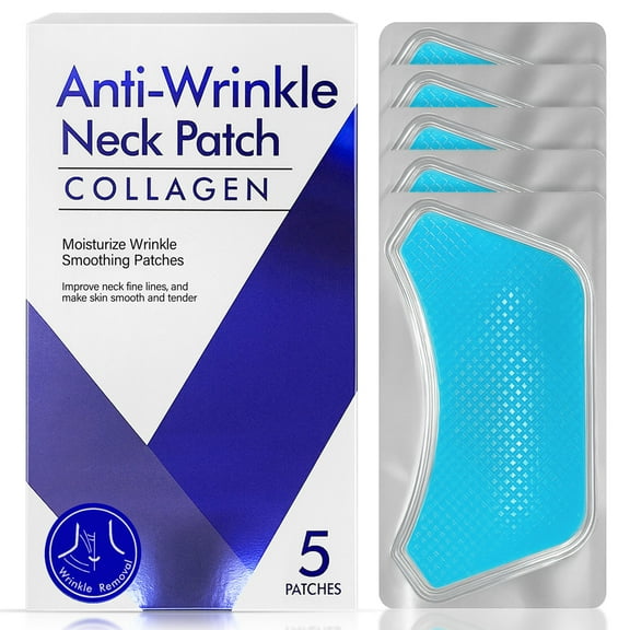 Neck Wrinkle Patches, Neck Tape Lifting Invisible For Firming And Tightening, Neck Lift Tape, 5 Pcs