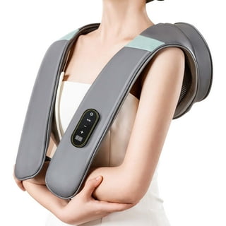 Cordless SHIATSUTALK Voice Controlled Neck And Shoulder Massager,  Rechargeable Neck, Shoulder And Back Massager with Voice Control, NMS-675H  