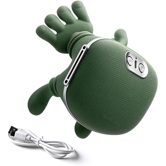 Neck and Shoulder Massager, Shoulder Massager with Heat, 4D Neck & Shoulder Kneading Massager with Bionic Hand-Like Nodes