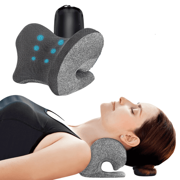 Neck and Shoulder Relaxer w/Magnetic Therapy Pillowcase