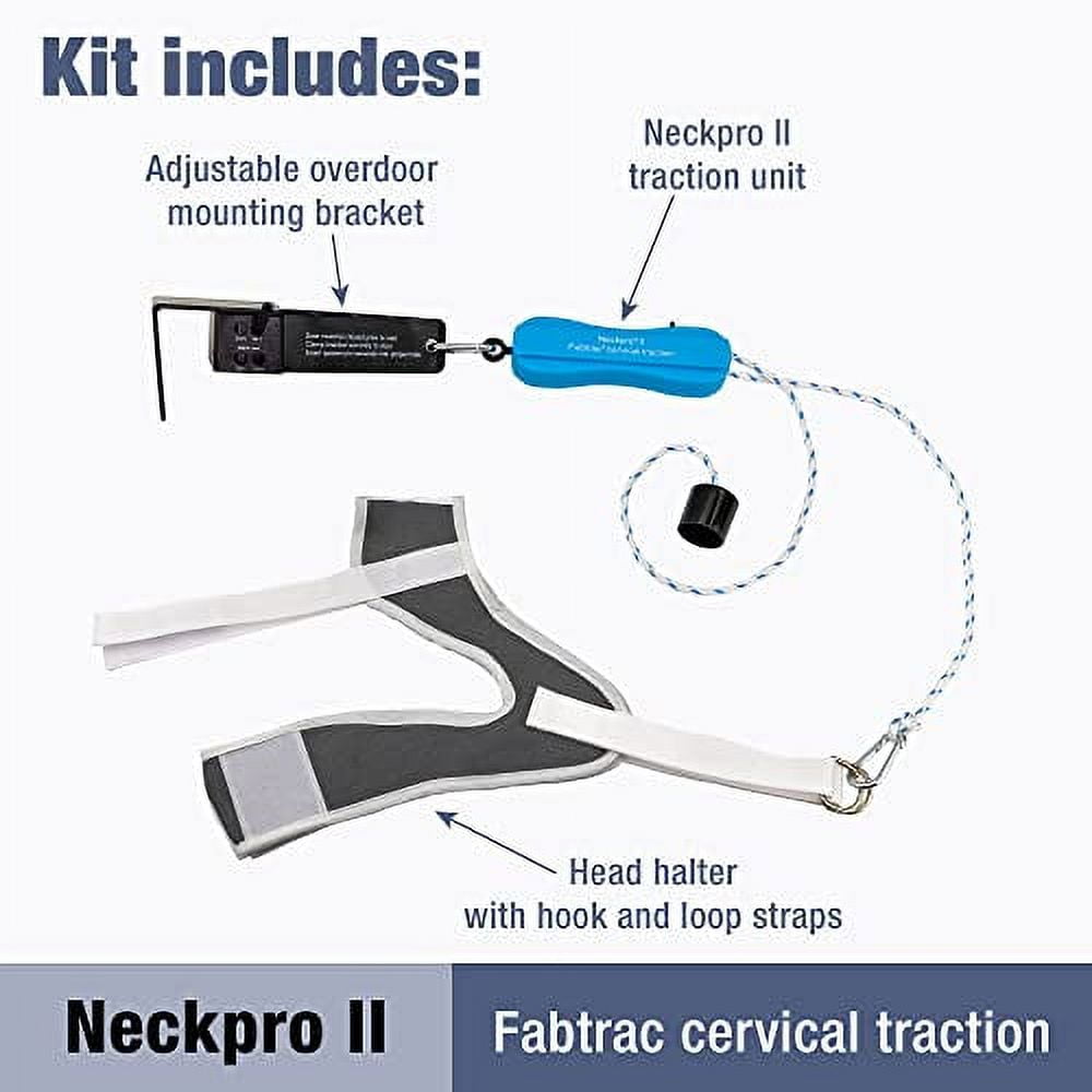 NeckPro II Neck Traction Cervical Device Over the Door Home Neck