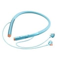 thumbnail image 1 of Neckband Bluetooth Headphones, 68H Long Playtime Wireless Stereo Neckband Earbuds, Waterproof Around The Neck Headphones in Ear Headset for Sports,Workout,Office, 1 of 2