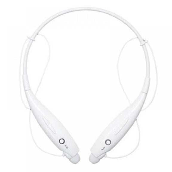 Neckband Bluetooth Headphones, Wireless Neckband Headset Retractable with Sweatproof Stereo Earbuds Call Vibrate Alert Earphones with Mic Compatible with iPhone, Android, iPad, Samsung