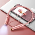 thumbnail image 1 of Neckband Bluetooth Headset with Flashlight, Gaming Sports Wireless Earphones, Bluetooth 5.1, 10H Playtime, Stereo Surround Sound, Sweatproof, Ergonomic In-Ear Design, Low Latency, 1 of 7