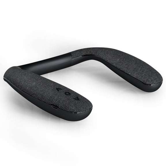 Neckband Speakers - Built-in mic, 12H Playtime, Type-C Quick Charging, Wireless Wearable Neck Speaker 3D Stereo Sound for Home&Outdoors
