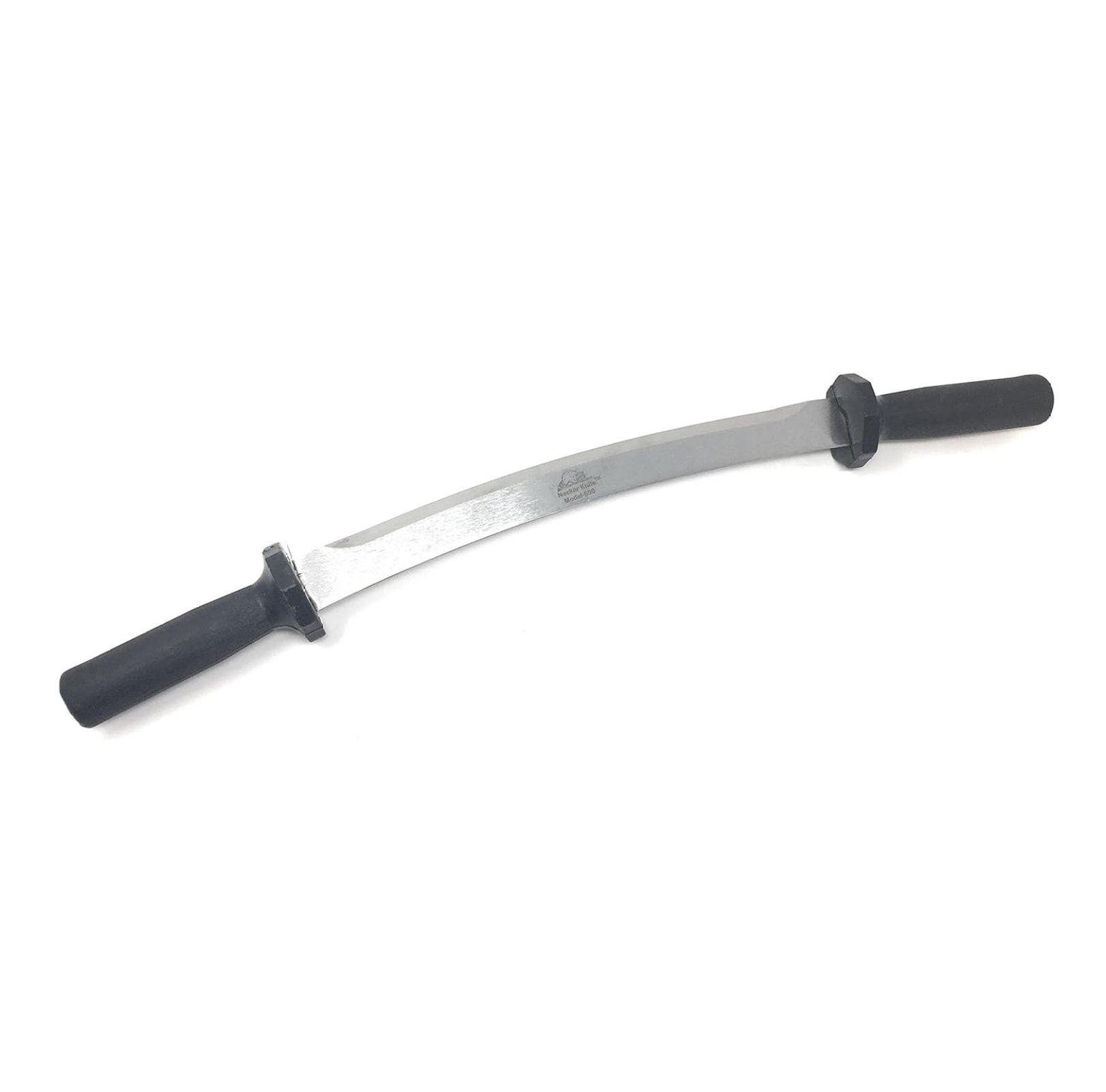 Necker Fleshing Knife #600 - Two-in-One Skinning & Fleshing Tool for Game Processing - Durable Steel Blade - Hunting & Butchering Knife