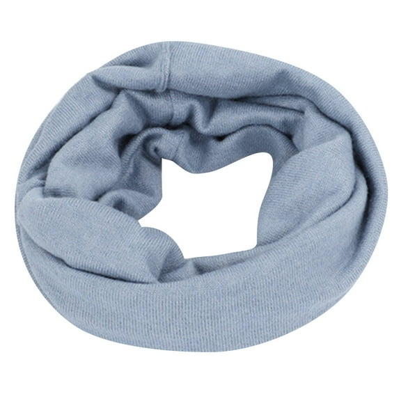 Neckerchief Autumn and Winter Warm Scarf Pure Layer Light Neck Warm for Cozy Comfort