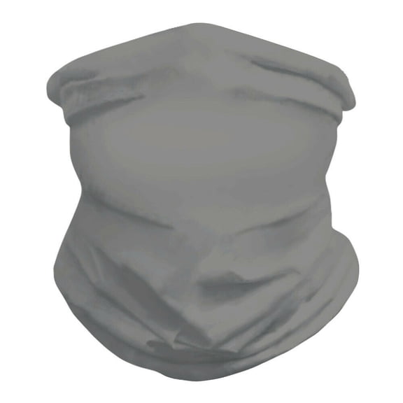 Neckerchief Bandanna Headband Face bike Mask Sun Shield Neck Gaiter Balaclava (Silver)