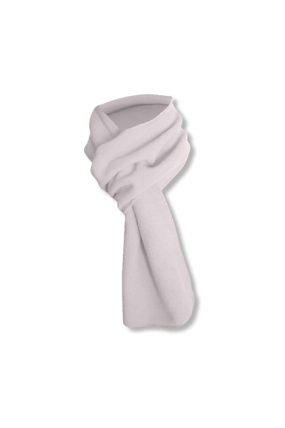 Neckerchief Outdoor Wool Scarf Versatile Winter Neck Warmer for Casual Home Use, White