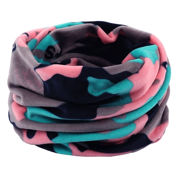 Neckerchief Printed Loop Neck Scarf for Easy Layering Travel Commute and Casual Outfits Neckerchief for Women