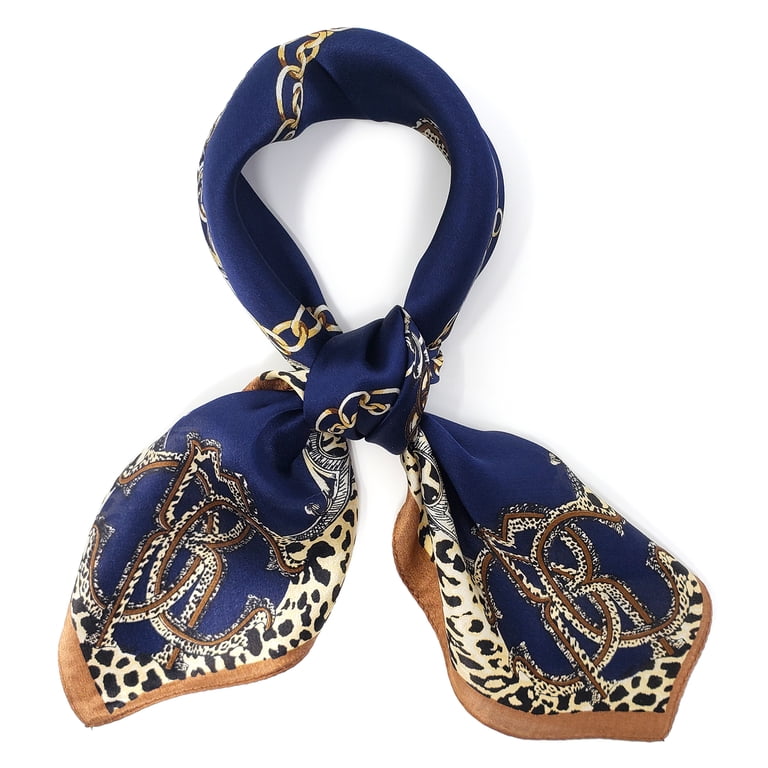 Neckerchief for Women - 100% Mulberry Silk Neck Scarf - Size  display picture 1
