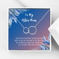 thumbnail image 1 of Necklace and Card Gift Set, Mother's Day Jewelry for Her, Gift for Mom, Pendant Necklace for Mom, Special Occasion Gifts, Gift Set for Mom, Stainless Steel [Silver Infinity Ring, 18" Chain], 1 of 8