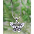 thumbnail image 1 of Necklace-Eden Merry-Clear Crystal Butterfly, 1 of 1