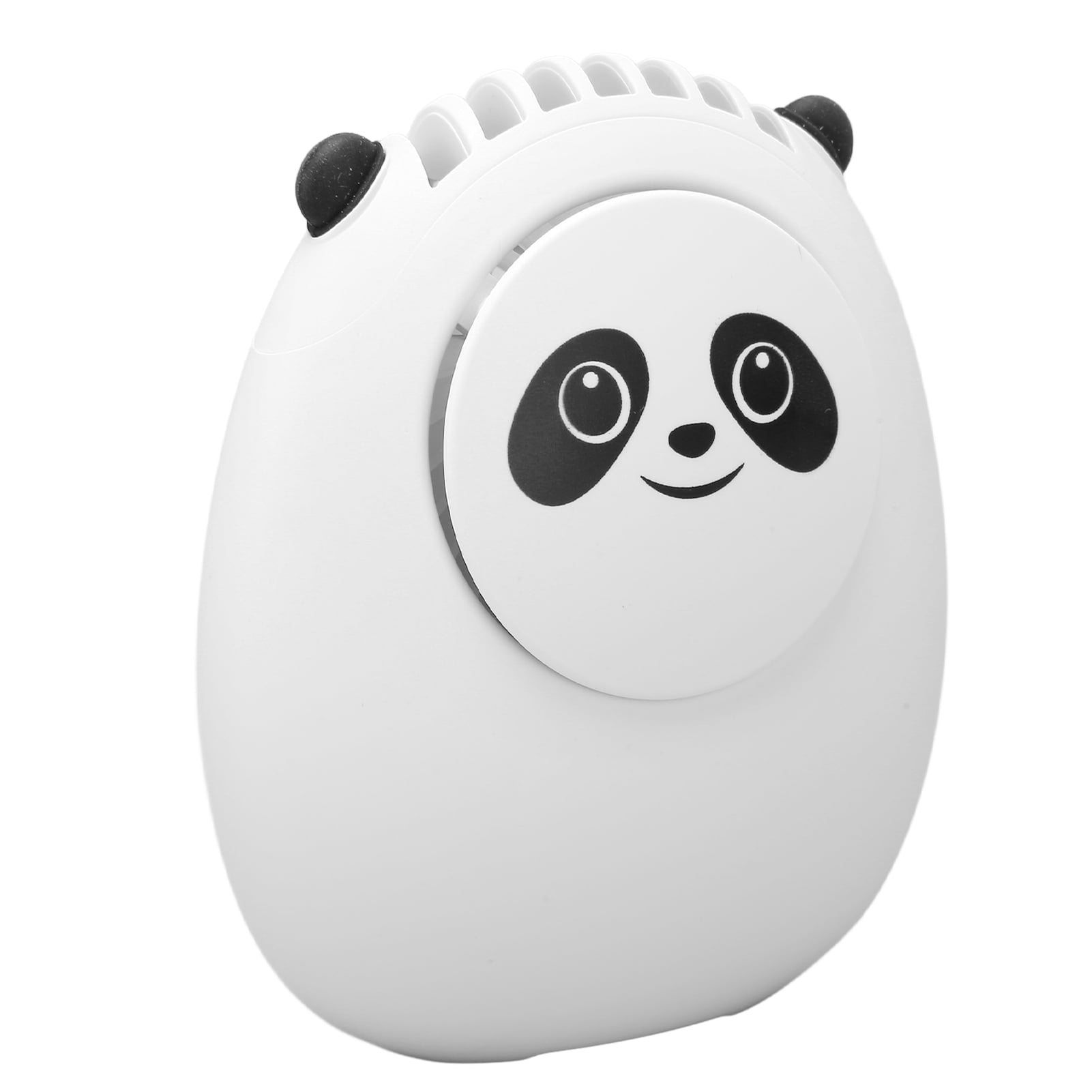 Necklace Fan, 1200mAh Battery Reduce Friction Quiet Operation Panda