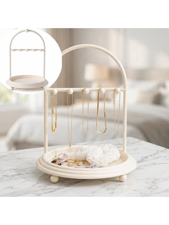 n Jewelry Display Stand with Hooks, for Necklaces, Bracelets, Keychains, Home Decor