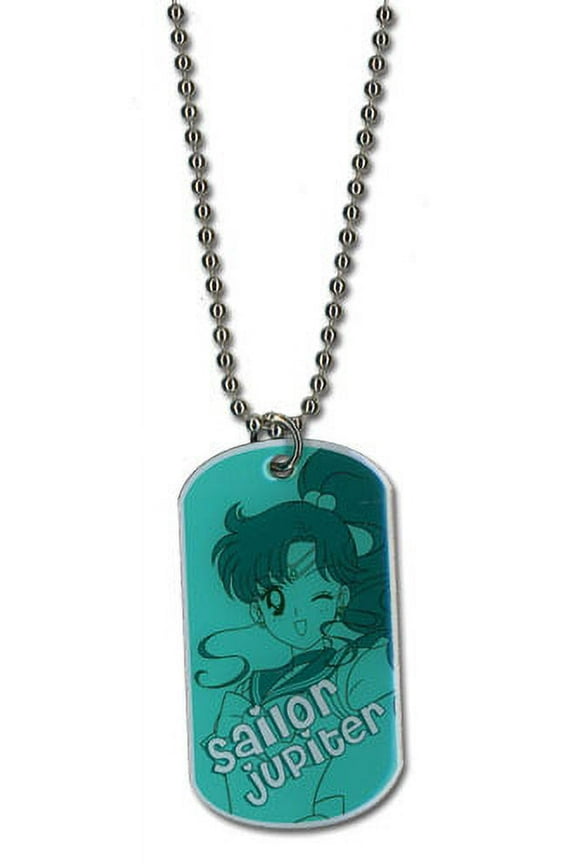 Necklace - Sailor Moon - New Sailor Jupiter Dog Tag Anime Licensed ge80566